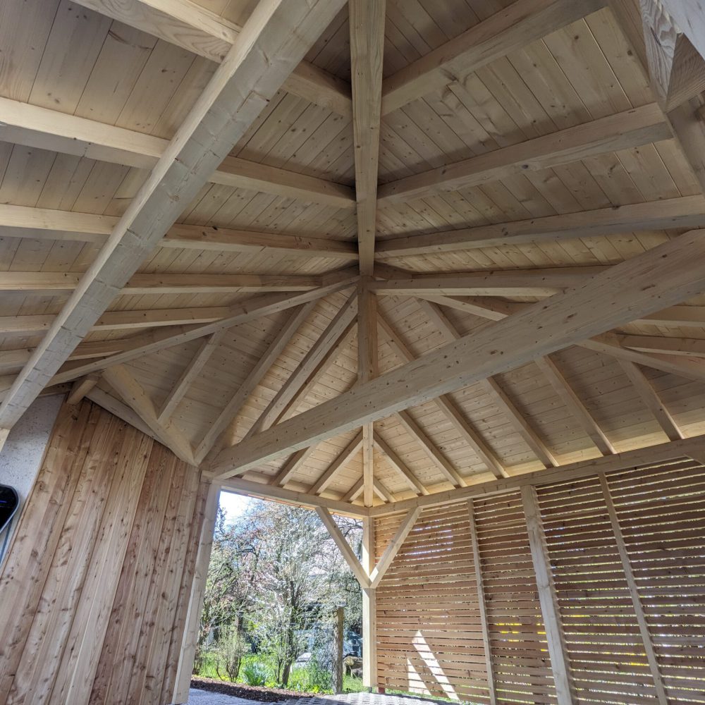 Carport mit Geräteschuppen (4) Carport mit Geräteschuppen (4)